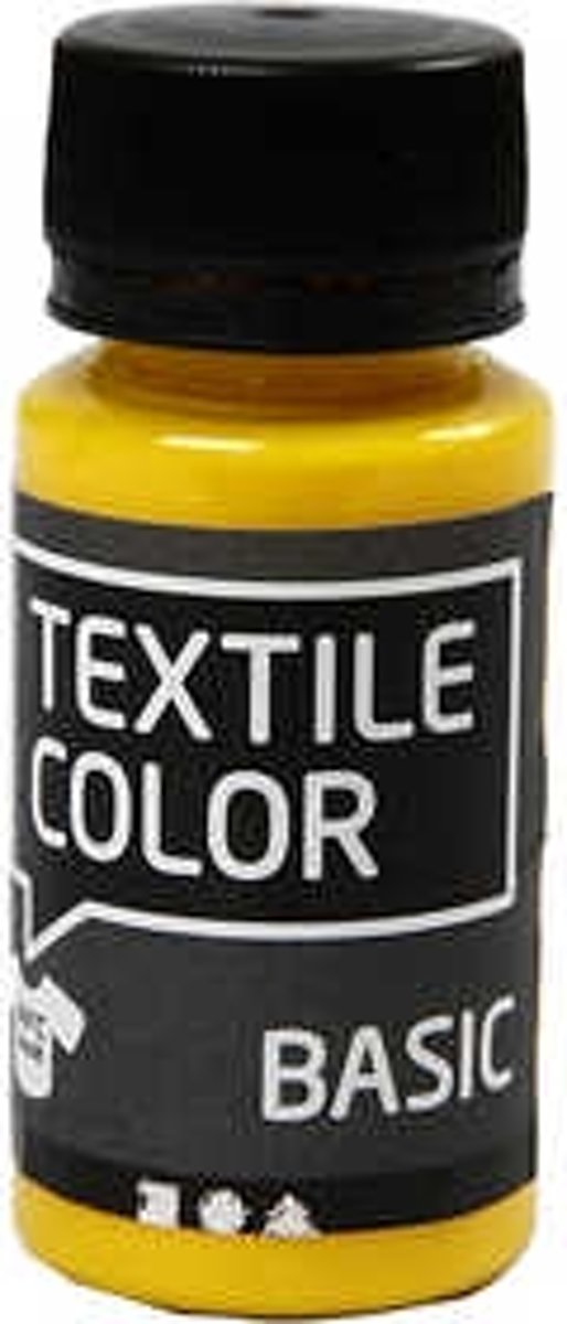 Textile Color, primair geel, 50ml [HOB-34203]